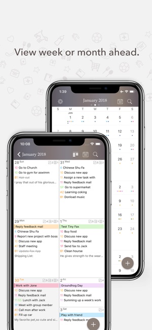 planner pro daily calendar on the app store tax planner pro