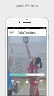 volleyball training iphone screenshot 2