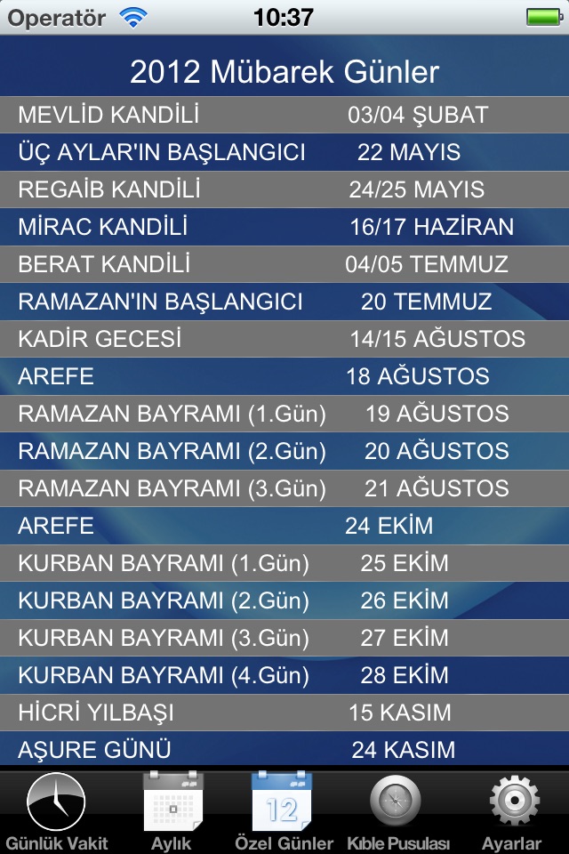 Hasenat Namaz Vakitleri screenshot 3