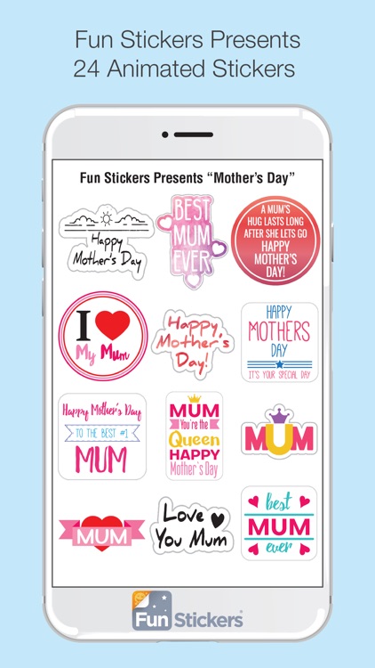 Mother's Day iSticker