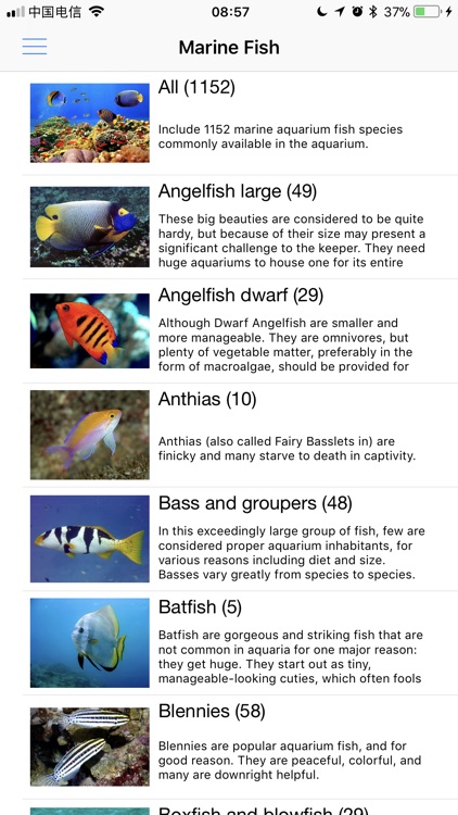 Marine Aquarium Fish screenshot-0