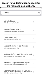 Bike Stations Mexico City screenshot
