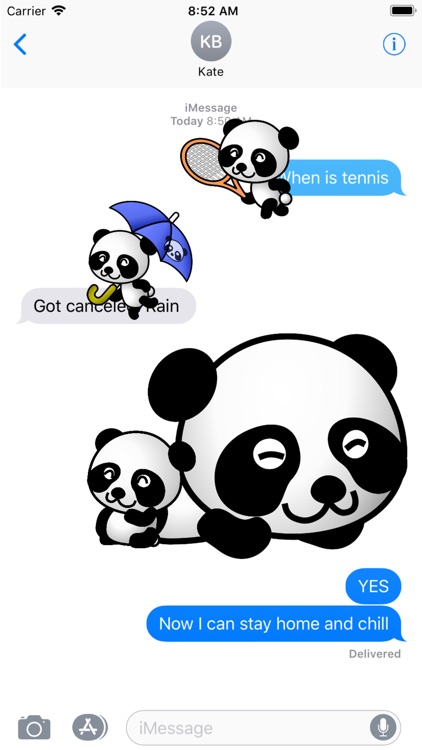 Panda Stickers - 2018