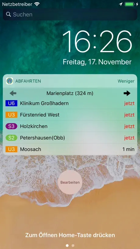 München Abfahrten