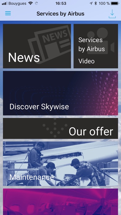 Screenshot #1 pour Services by Airbus Portfolio