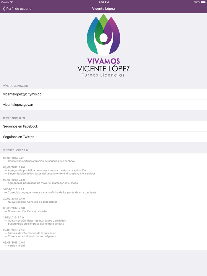 Vicente López Turnos Licencias