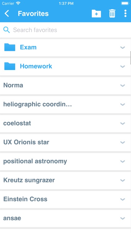 Oxford Dictionary of Astronomy screenshot-3