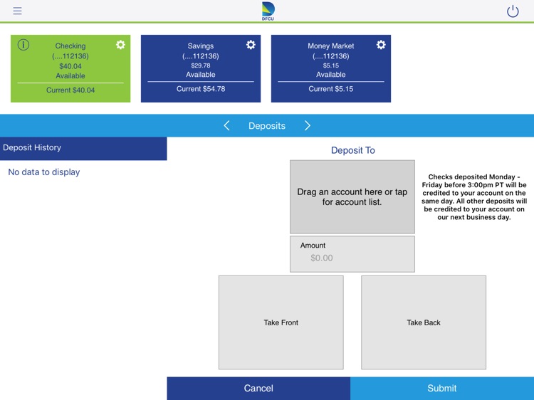 Downey FCU for iPad screenshot-3