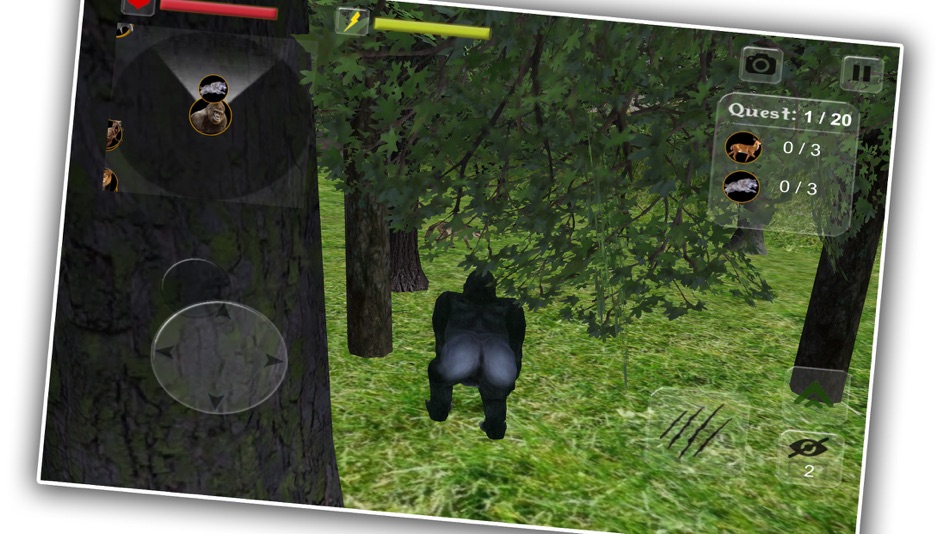 #3. Wild Gorilla Sim (iOS) 由: VU THI TAM