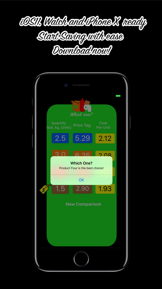 #5. Which One? Compare Prices (iOS) Podle: Lucas Yamashita