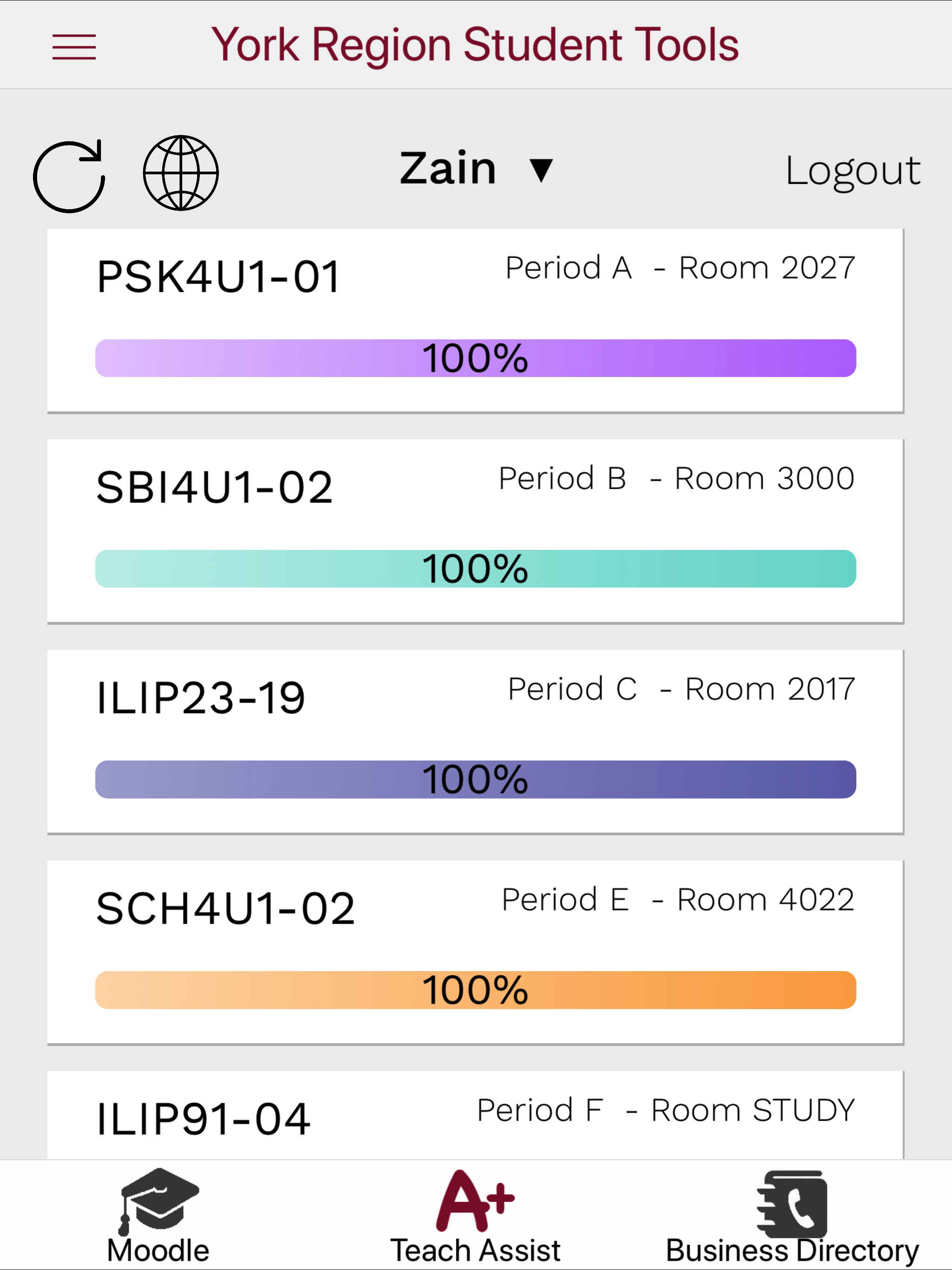 York Region Student Tools