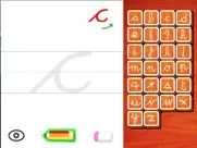 les minuscules cursives iPad Captures Décran 4