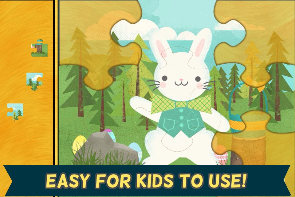 Easter Bunny Games for Kids: Egg Hunt Puzzles screenshot 2