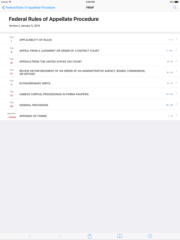 Screenshot #4 pour FRAP by LawStack