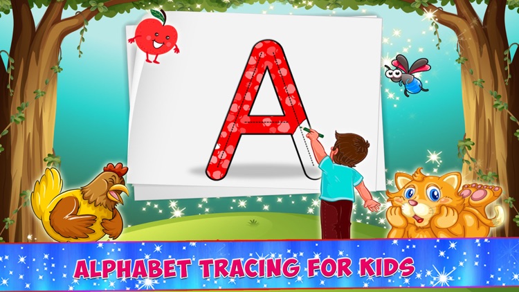 Alphabet Tracing Jigsaw Color