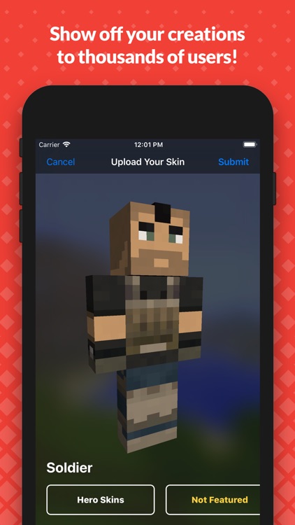 Skins Creator for Minecraft PE screenshot-3