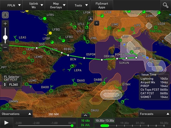 Screenshot #6 pour Weather on Board designed for FlySmart with Airbus