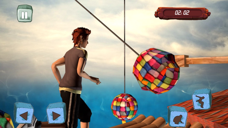 #2. Stuntman Run Simulator 3D 2018 (iOS) Podle: Five River Solutions Private Limited