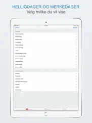 norske helligdager iPad Captures Décran 2