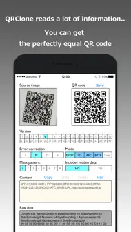 QRClone Create perfectly equal QR code iphone bilder 0