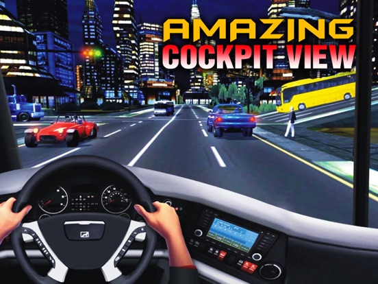Screenshot #6 pour Traffic Coach Bus Simulator in US City Streets