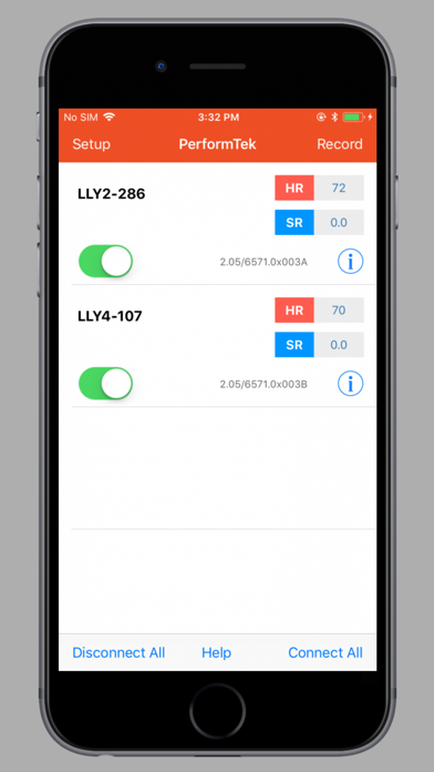 Screenshot #1 pour PerformTek Data Collector