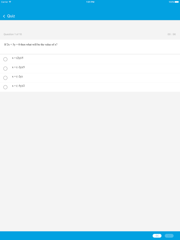 Algebra II and Vector Algebra iPad screenshot 5 - Education app