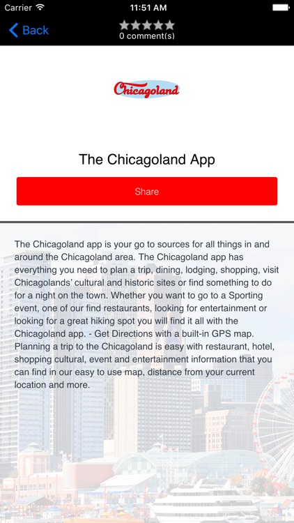 The Chicagoland App