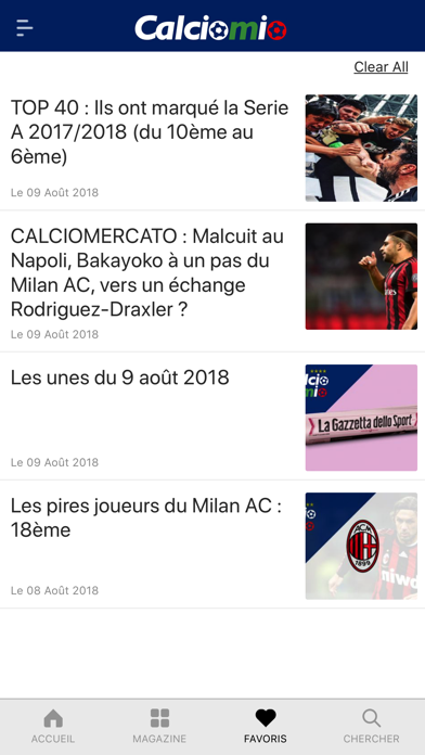 Screenshot #3 pour Calciomio