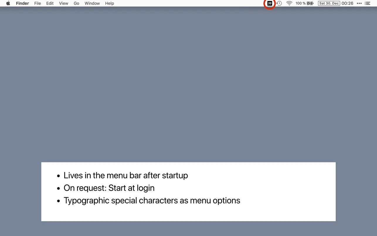 #1. Type Tips (macOS) Podle: Ivo Wessel