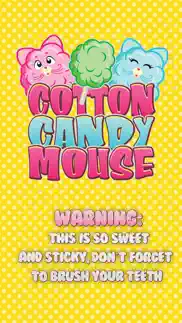 cotton candy mouse sticker iphone screenshot 1