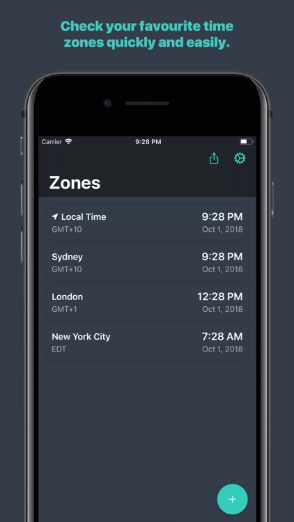 Zones - Time Zone Conversion