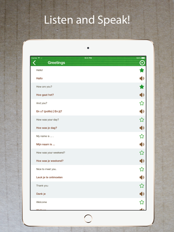 Screenshot #5 pour Learn Dutch Phrasebook Offline