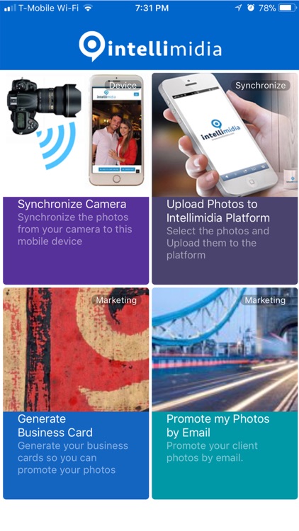 Intellimidia Photographer App