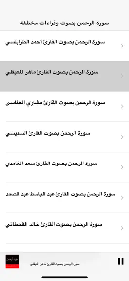 Game screenshot Surah (Surat) Ar Rahman MP3 apk