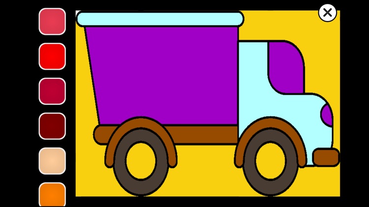 Car And Machine Colouring