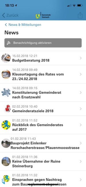 Gemeinde Steinach(圖3)-速報App