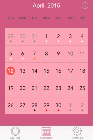 MyRing - contraceptive ring screenshot 2