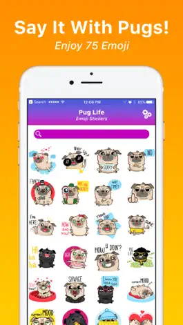 Game screenshot Pug Life Emoji Stickers mod apk