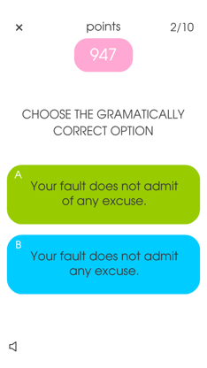My English Grammar Test! screenshot 1
