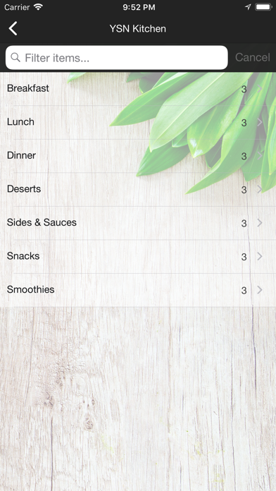 Screenshot #2 pour YSN Kitchen