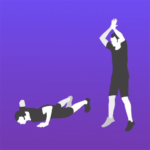 Burpee - functional workout icon