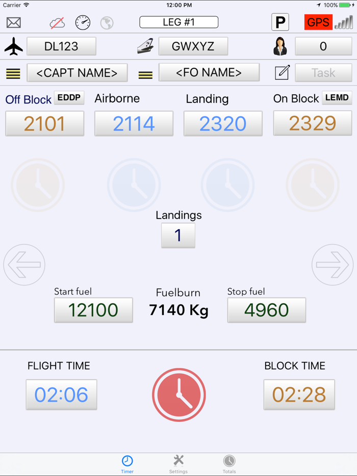 Flight Timer