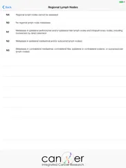 lung cancer tnm staging tool ipad capturas de pantalla 3