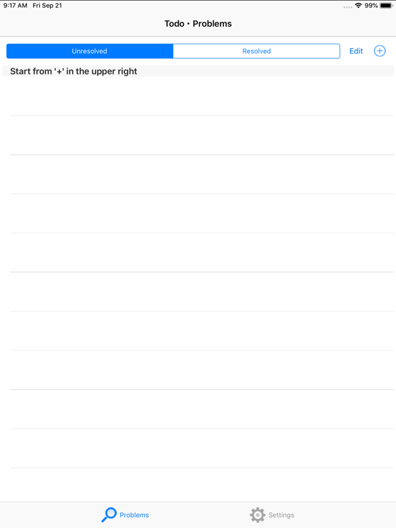 Ideas Note Fr iPad screenshot 1 - Business app
