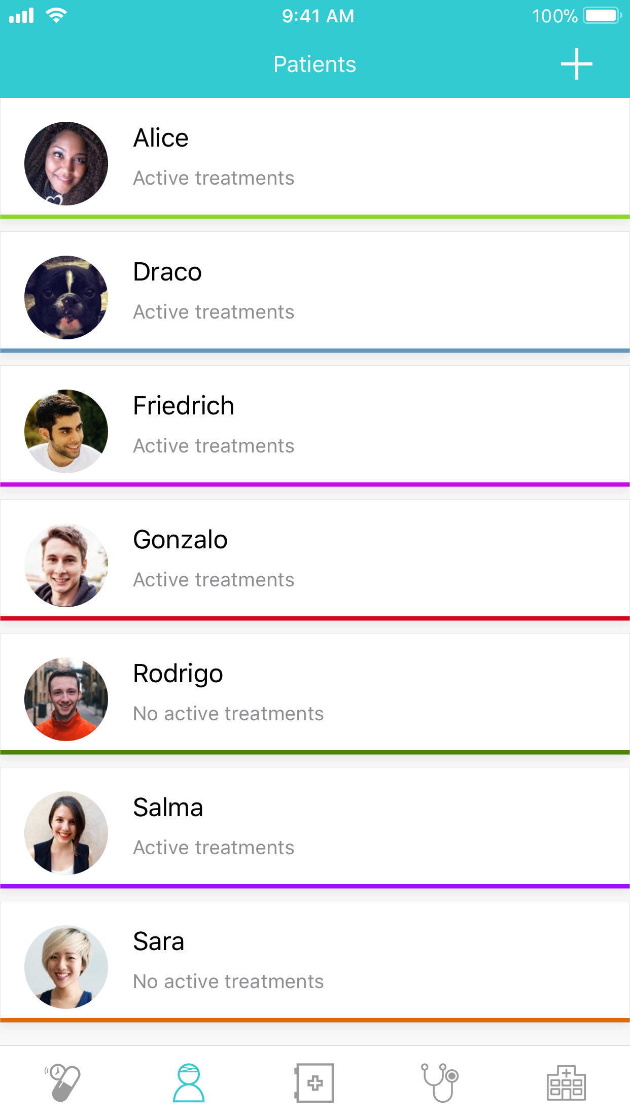 GetWell Treatment tracker