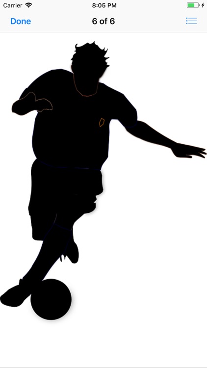 Silhouette Football Stickers