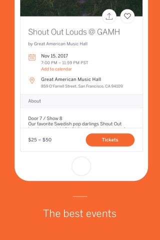 Eventbrite screenshot 2