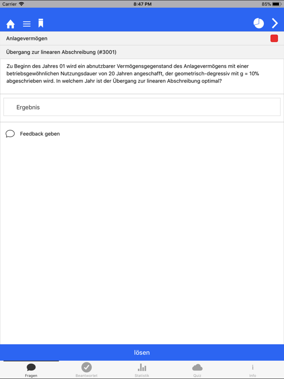 Screenshot #6 pour QuiccX - Überprüfe Dein Wissen