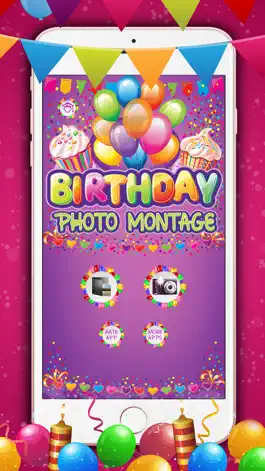 Game screenshot Birthday Photo Montage Frame mod apk